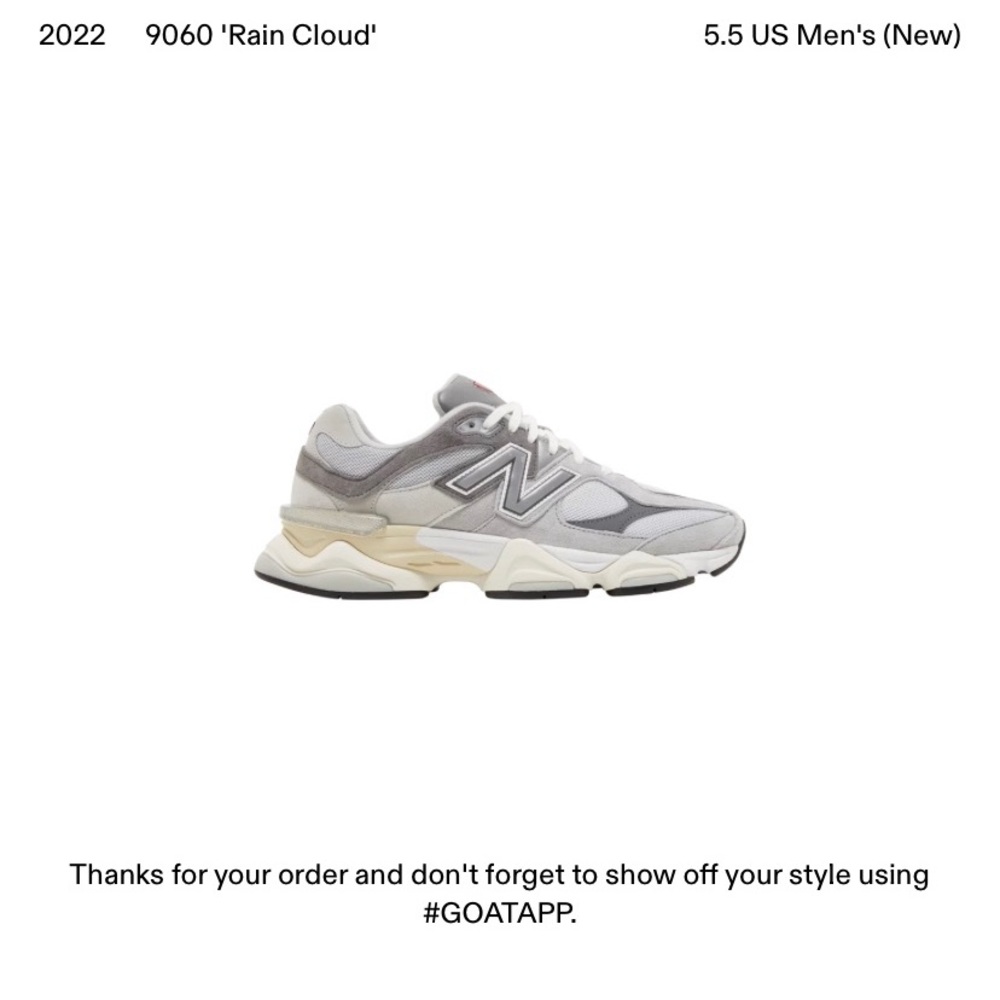 New balance 9060 Rain Cloud